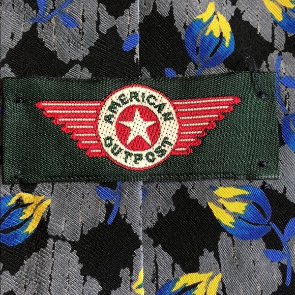 American Outpost Tie. Excellent condition. Silk. - Picture 3 of 5